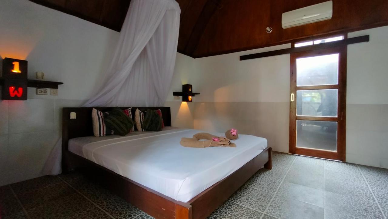 Maxal Bungalow Hotel Gili Air Buitenkant foto