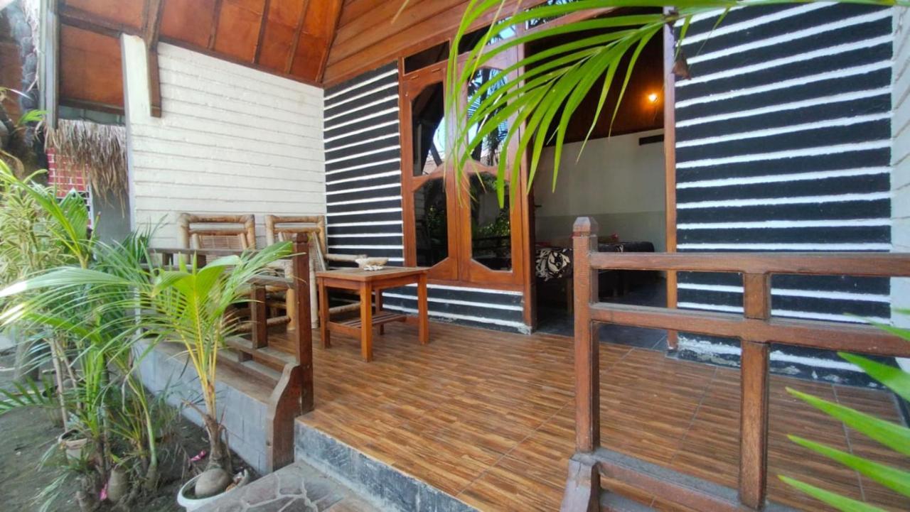 Maxal Bungalow Hotel Gili Air Buitenkant foto
