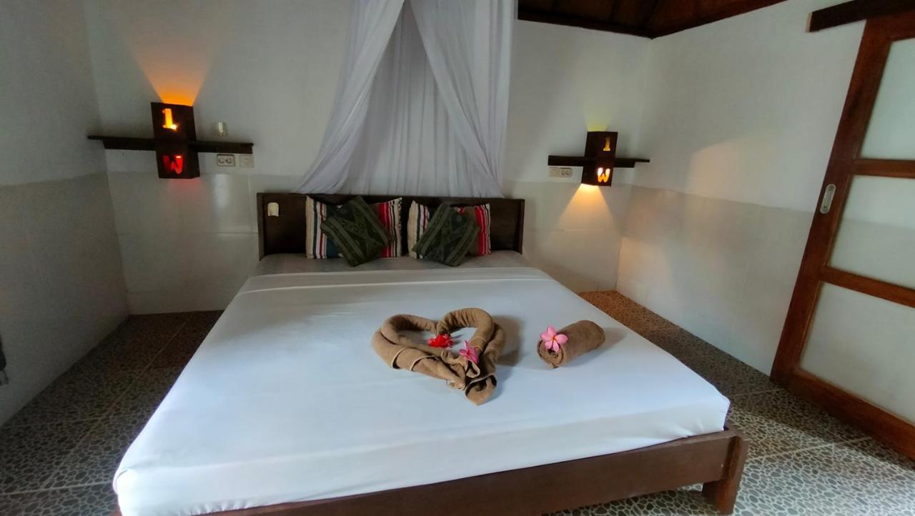 Maxal Bungalow Hotel Gili Air Buitenkant foto