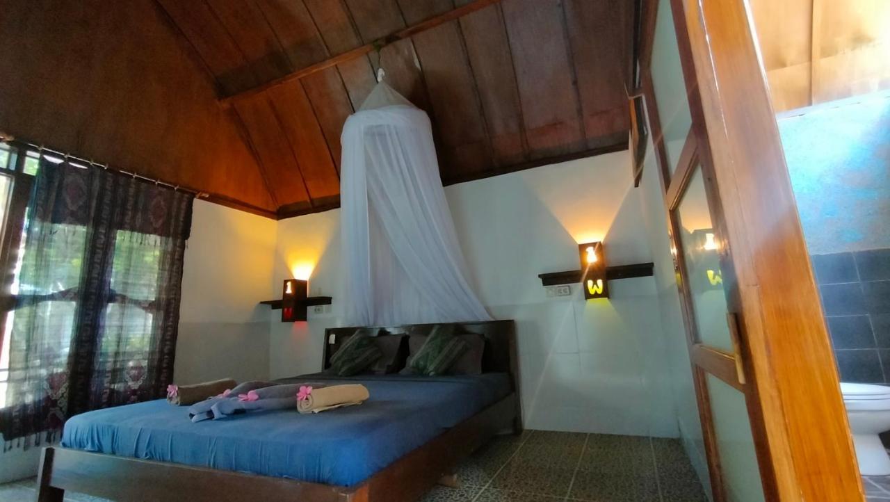 Maxal Bungalow Hotel Gili Air Buitenkant foto