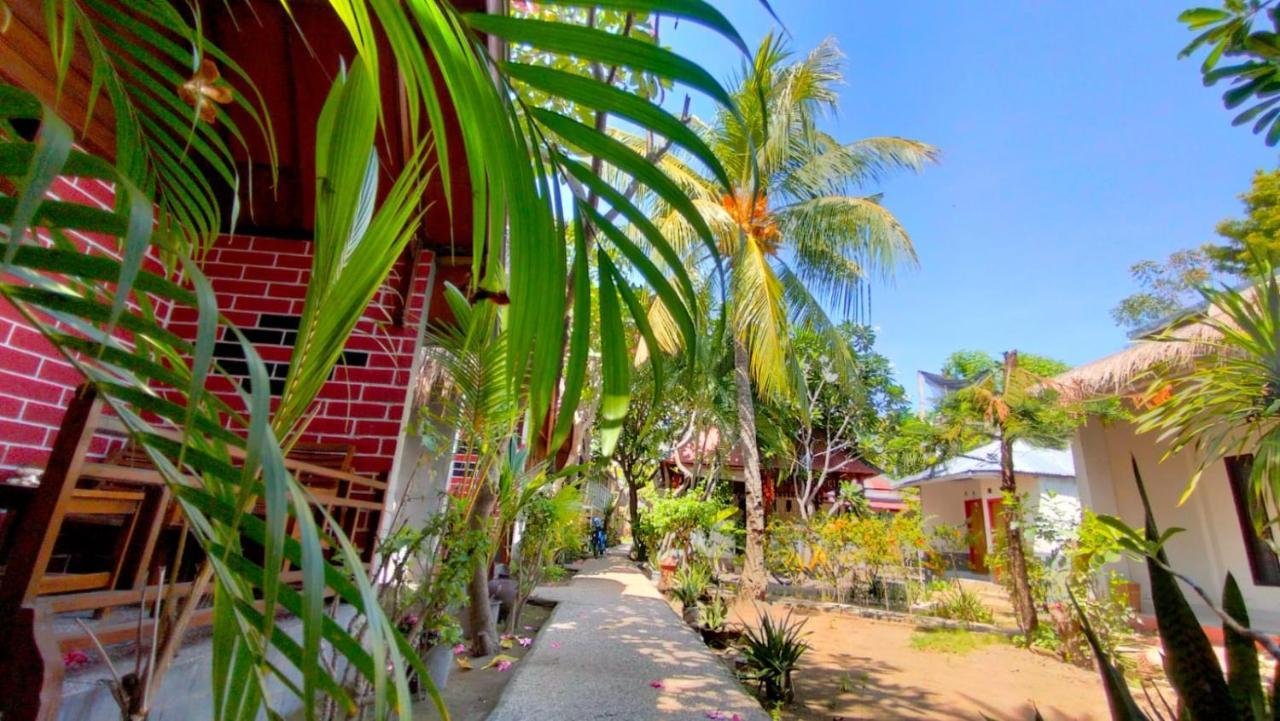 Maxal Bungalow Hotel Gili Air Buitenkant foto